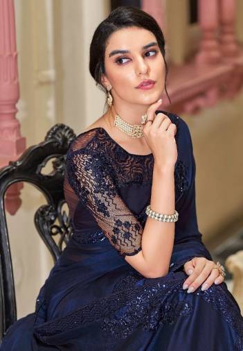 Sandalwood Vol 10 By TFH Designer Partywear Saree Collection